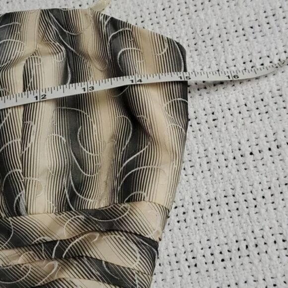 BCBGMaxAzria Strapless Zippered Lined Belted Event Sz. 2 Dress - Picture 8 of 10